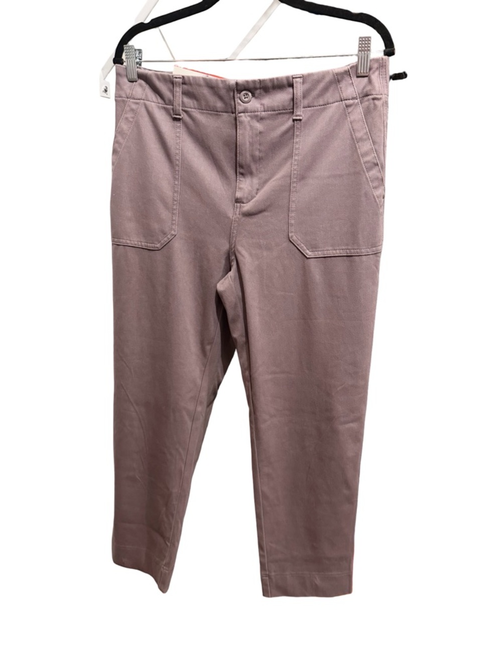Cropped Ankle Pants in Dusty Mauve — Women